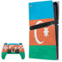Azerbaijan Flag Distressed PS5 Pro Bundle Skin